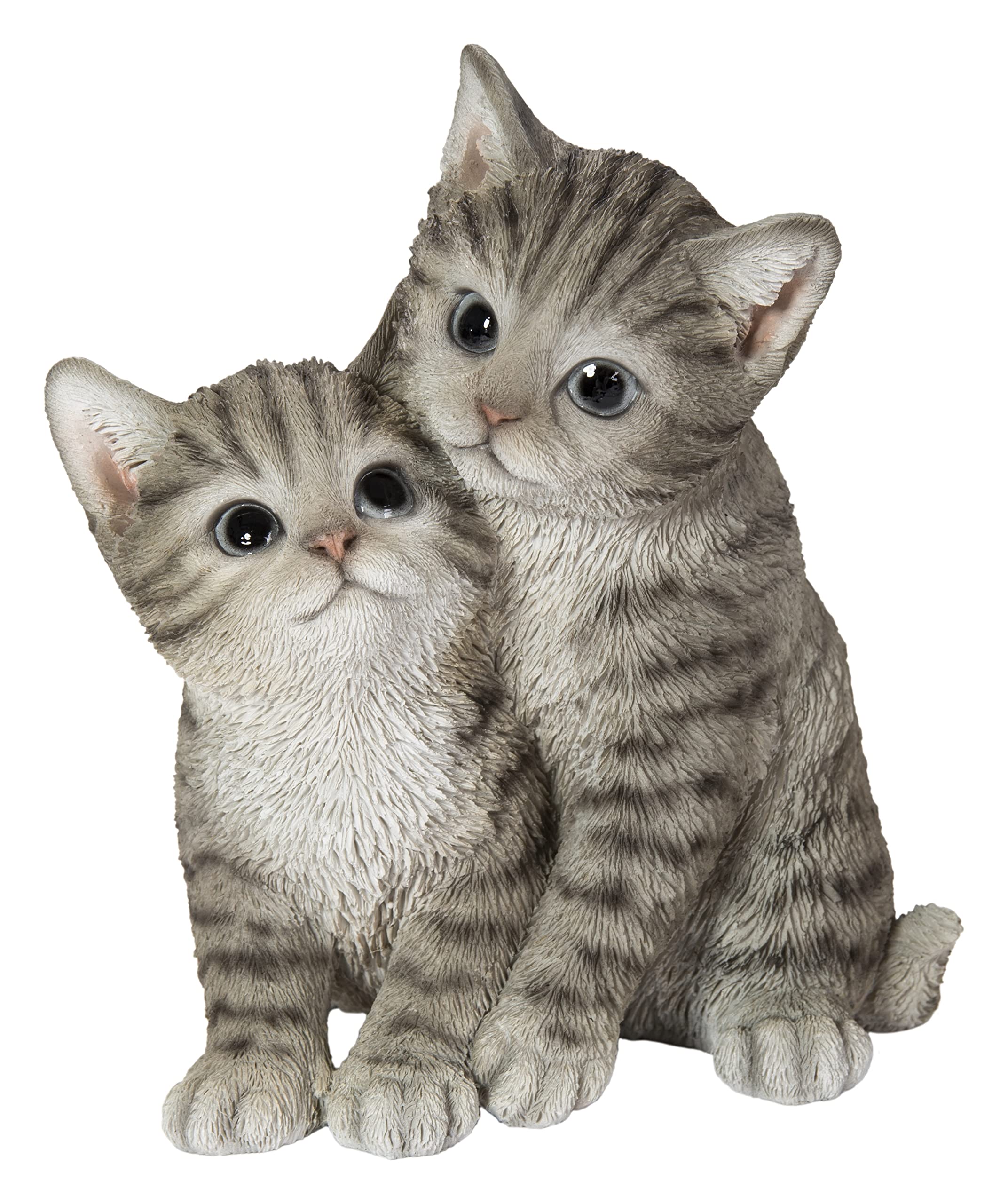 Kittens Hugging - Grey
