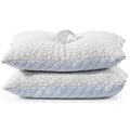 Bafode Memory Foam Pillows Queen Size Set Of 2 Soft Cooling Bed Pillow 2 Pack Shredded Memory Foam Pillow For Sleeping 20X30