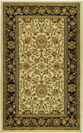 SAFAVIEH Lyndhurst Collection Accent Rug - 23 x 4, Ivory & Black, Traditional Oriental Design, Non-Shedding & Easy Care, Ideal