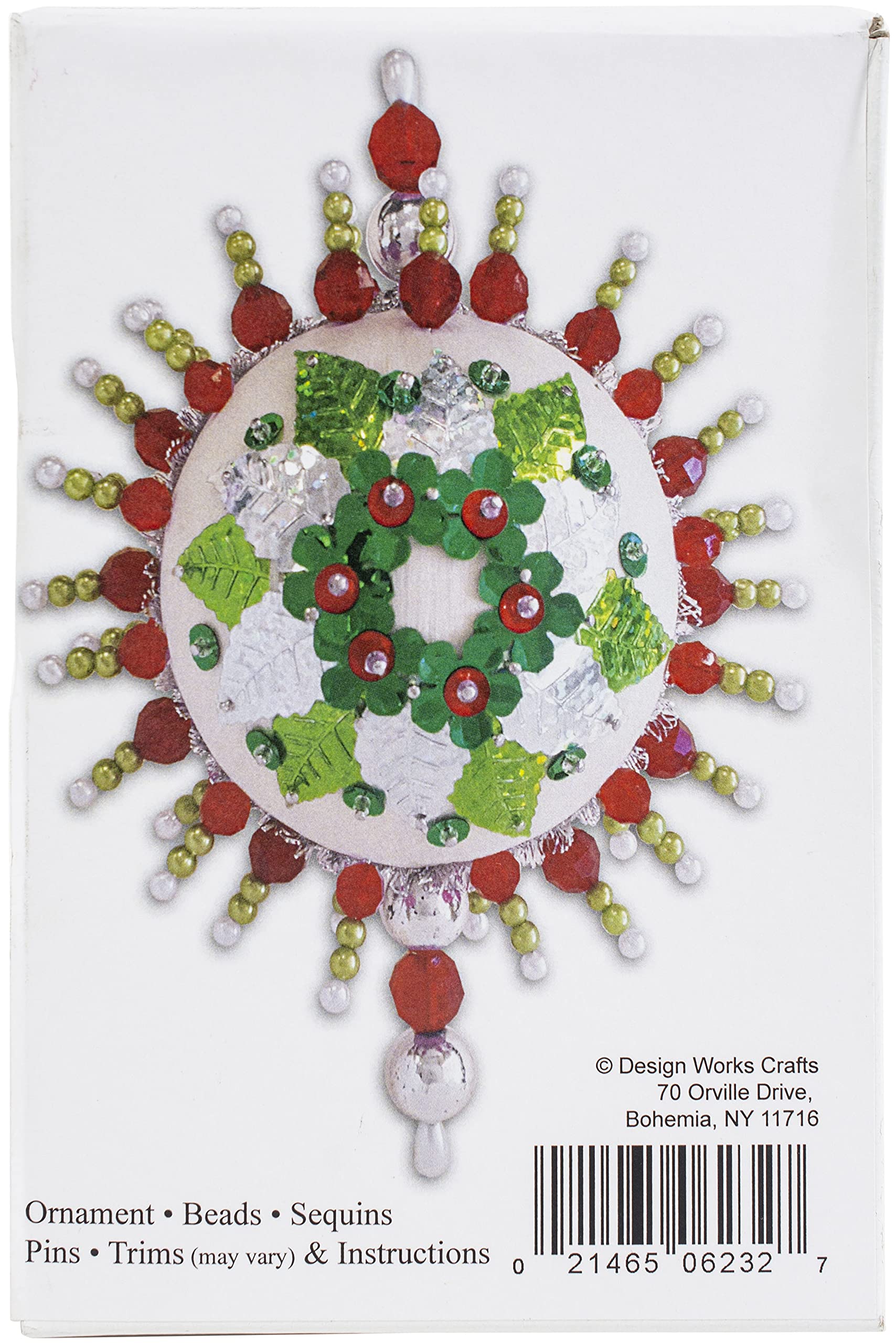 Design Works Crafts Satin Ornament Kit, Various