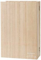 Brubaker Reusable Wooden Advent Calendar To Fill - Merry Christmas Book - Diy Christmas Calendar 7.72 X 2.95 X 11.81 Inches