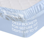 Satin Sheets Twin [3-Piece, Baby Blue] Hotel Luxury Silky Bed Sheets - Extra Soft 1800 Microfiber Sheet Set, Wrinkle, Fade, Stai