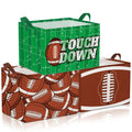 CHENGU 3 Pcs Football Storage Basket for Gifts Empty Football Baskets