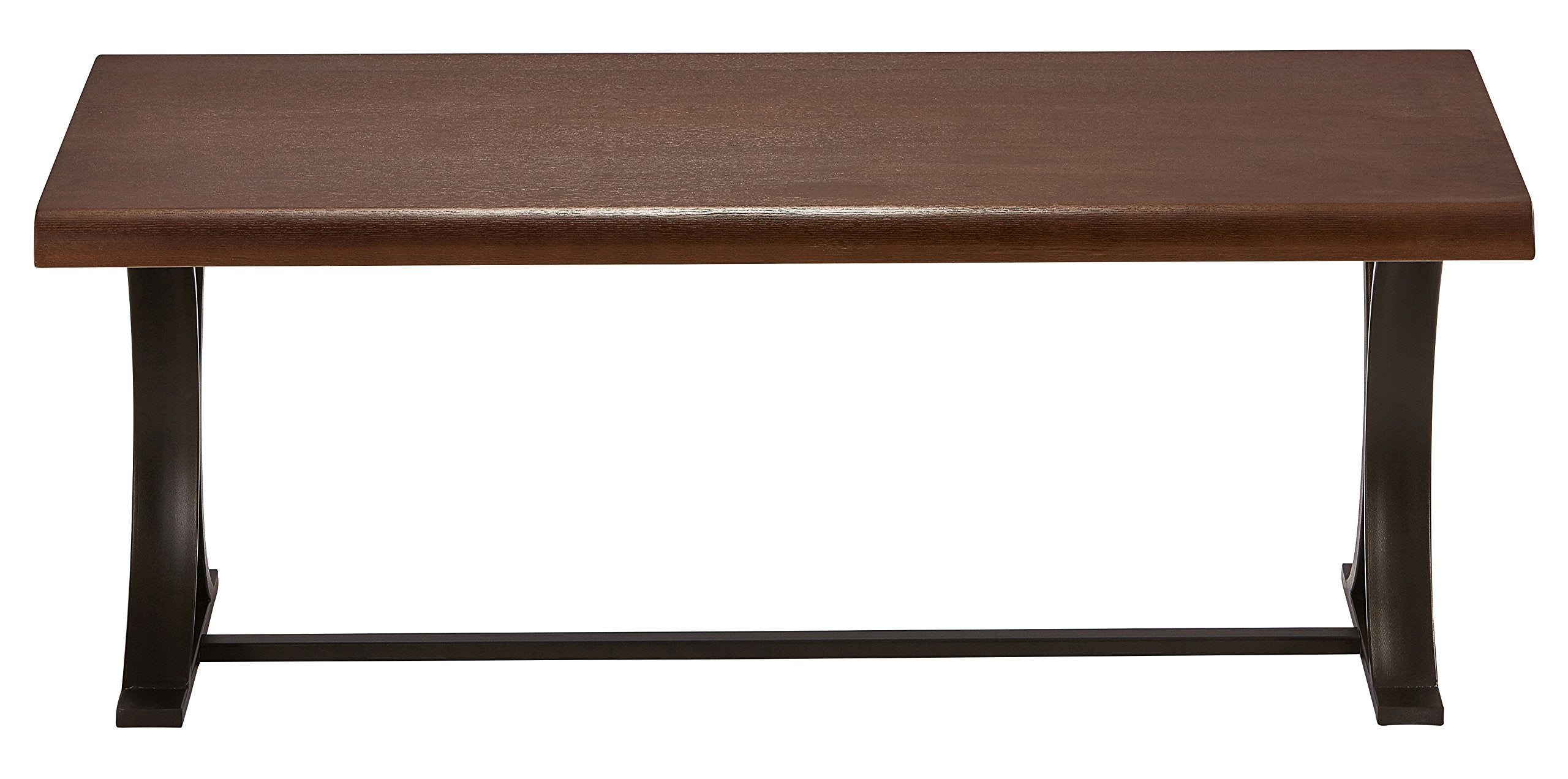 International Caravan Rectangular Coffee Table In Canyon Oak Finish