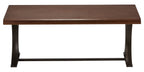 International Caravan Rectangular Coffee Table In Canyon Oak Finish