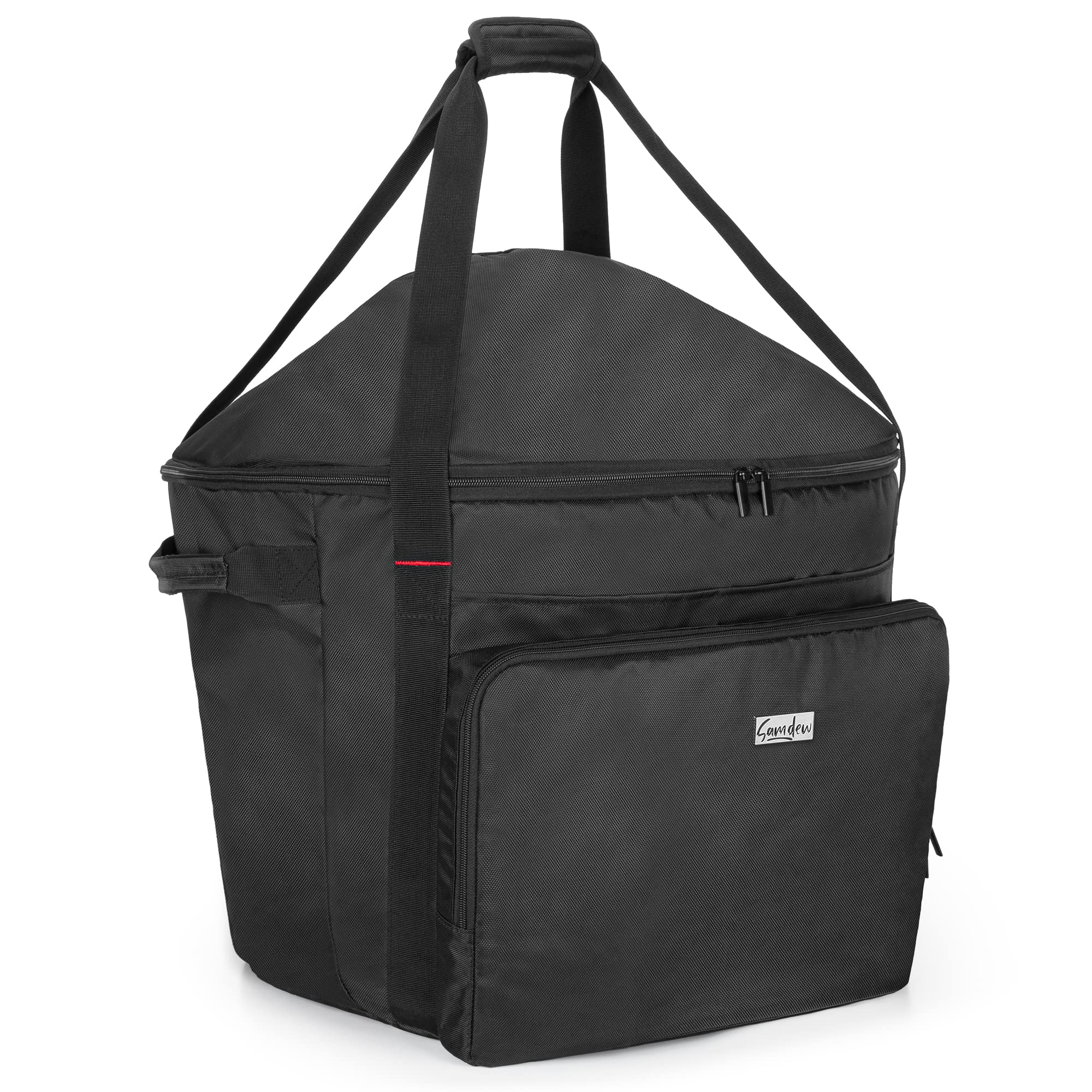 Samdew Portable Grill Carry Bag Compatible With Weber Jumbo Joe 18-Inch Charcoal Grill, Grill Cover Compatible With Jumbo Joe 18