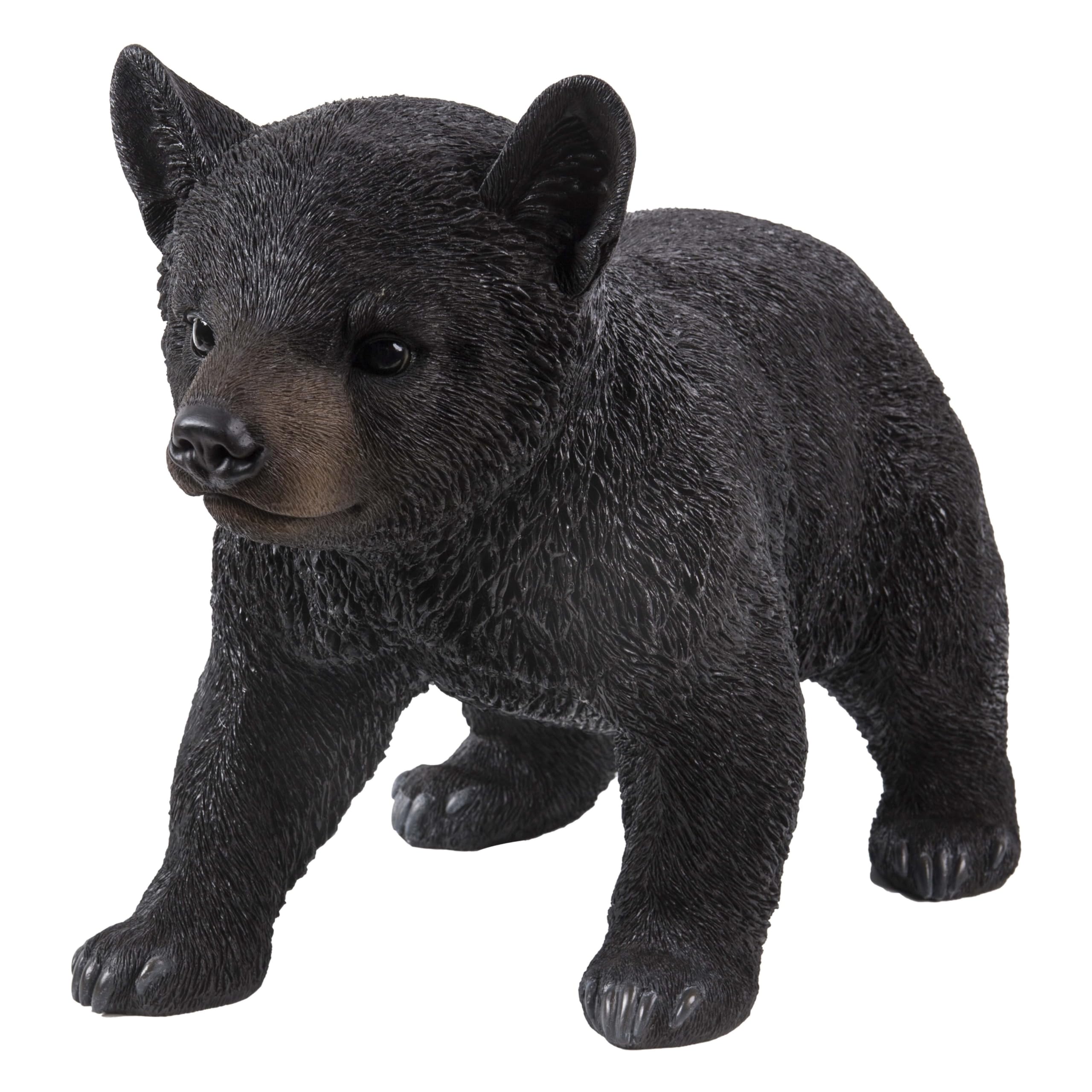 Hi-Line Gift 87957-C Black Bear Cub Walking Statue