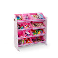 Humble Crew, White/Pink 12 Bin Toy Storage Organizer