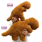 Isaacalyx Large Tyran Rex-21 Inch Dino Nugget Pillow, Soft Dinosaur Chicken Nuggets Pillow For Birthday Gifts, Dinosaur Theme Pa