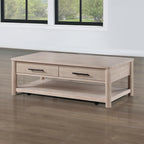 Steve Silver Furniture Gabby Cocktail Coffee Table, White