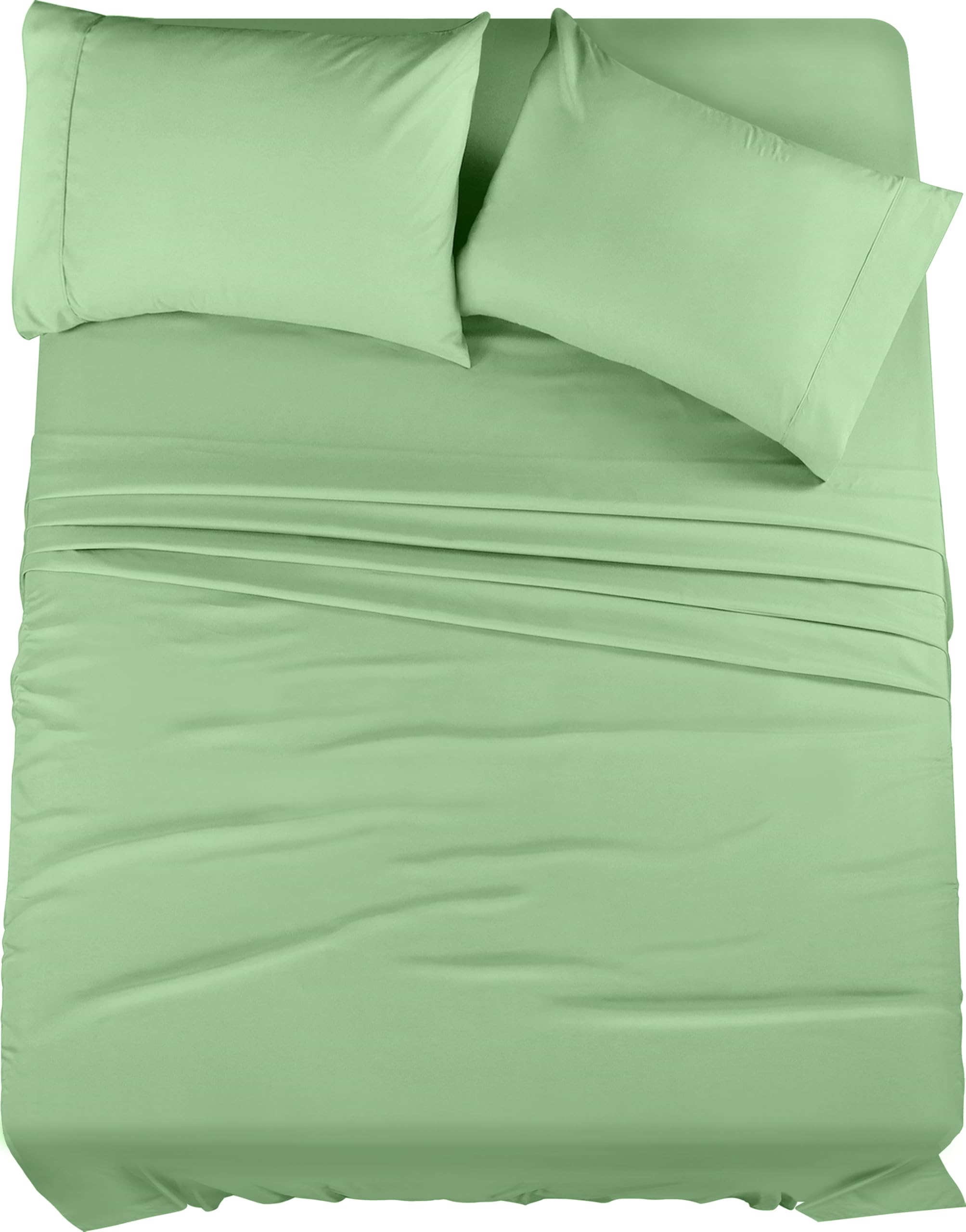 Utopia Bedding Full Bed Sheets Set - 4 Piece Bedding - Brushed Microfiber - Shrinkage And Fade Resistant - Easy Care (Full, Sage