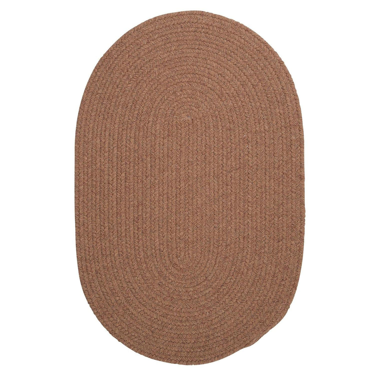 Solid Wool Blend Mocha Rug Rug Size: Runner 2' X 11'