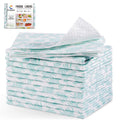 Cooyes Absorbent Refrigerator Liners, Non Slip Fridge Bin Liners and Mats Washable, Refrigerator Shelf Liner for Glass Shelves a