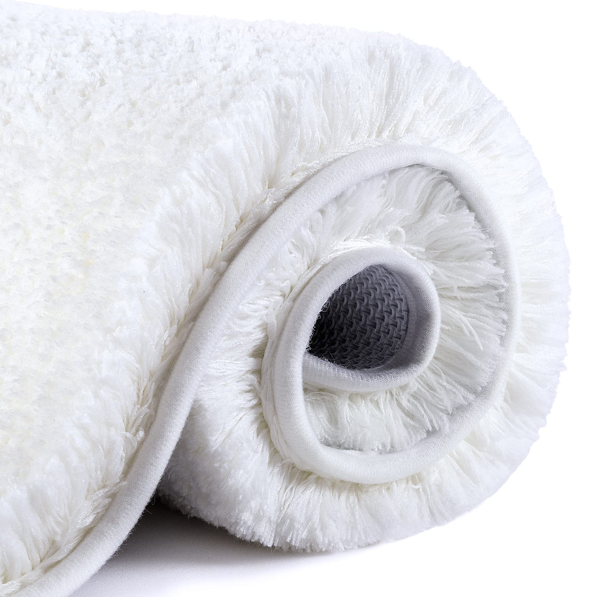 VANZAVANZU Bathroom Rugs Bath Mats for Bathroom Non Slip Ultra Soft Absorbant Bath Mats Microfiber Fluffy Thick Bathroom Rugs Ma