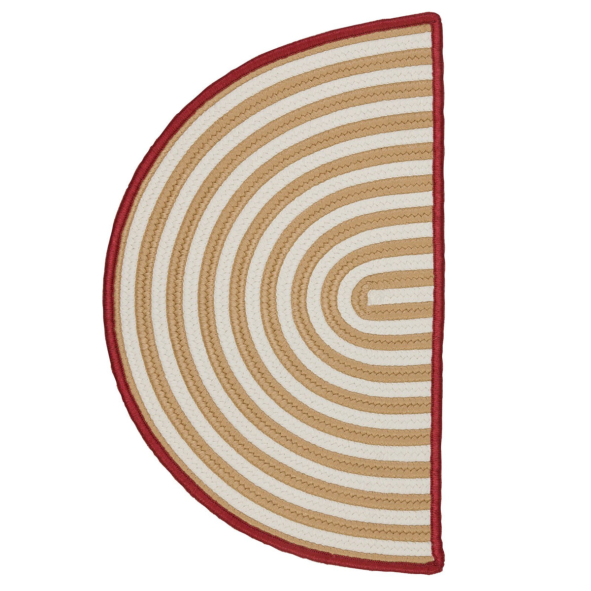 Colonial Mills Sliced Stripe Slice Area Rugs, 18-Inch By 30-Inch Slice, Multicolored