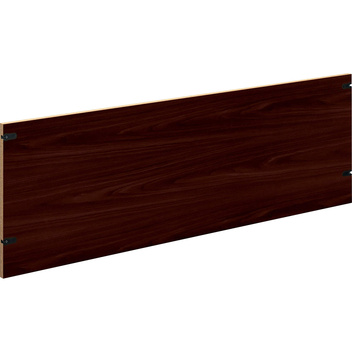 HON 10500 Series Back Enclosure for Stack on Storage, 60-Inch, Mahogany