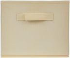 Winsome Capri Fabric Storage Baskets, Beige, Set of 4
