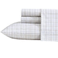 Nautica - Queen Sheets, Premium Cotton Percale Bedding Set, Plaid Bedding Set, Oeko-Tex Certified (Malor Plaid Blue, Queen)