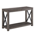 Steve Silver Dexter Vintage Rustic Style for Your Living Room Sofa Table, 48 x 18 x 30, Driftwood with Ruff-hewn Distressing