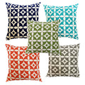 Pinkparrot Cotton Designer Decorative Throw Pillow Covers/Cushion Covers (16X16 Inches)  Set Of 5008