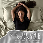 Decolure Satin Sheets Twin Set 4Pcs - Hotel Luxury Silk Feel Satin Bed Sheets Twin- Elegant Silky Soft Twin Size Satin Bed Set W