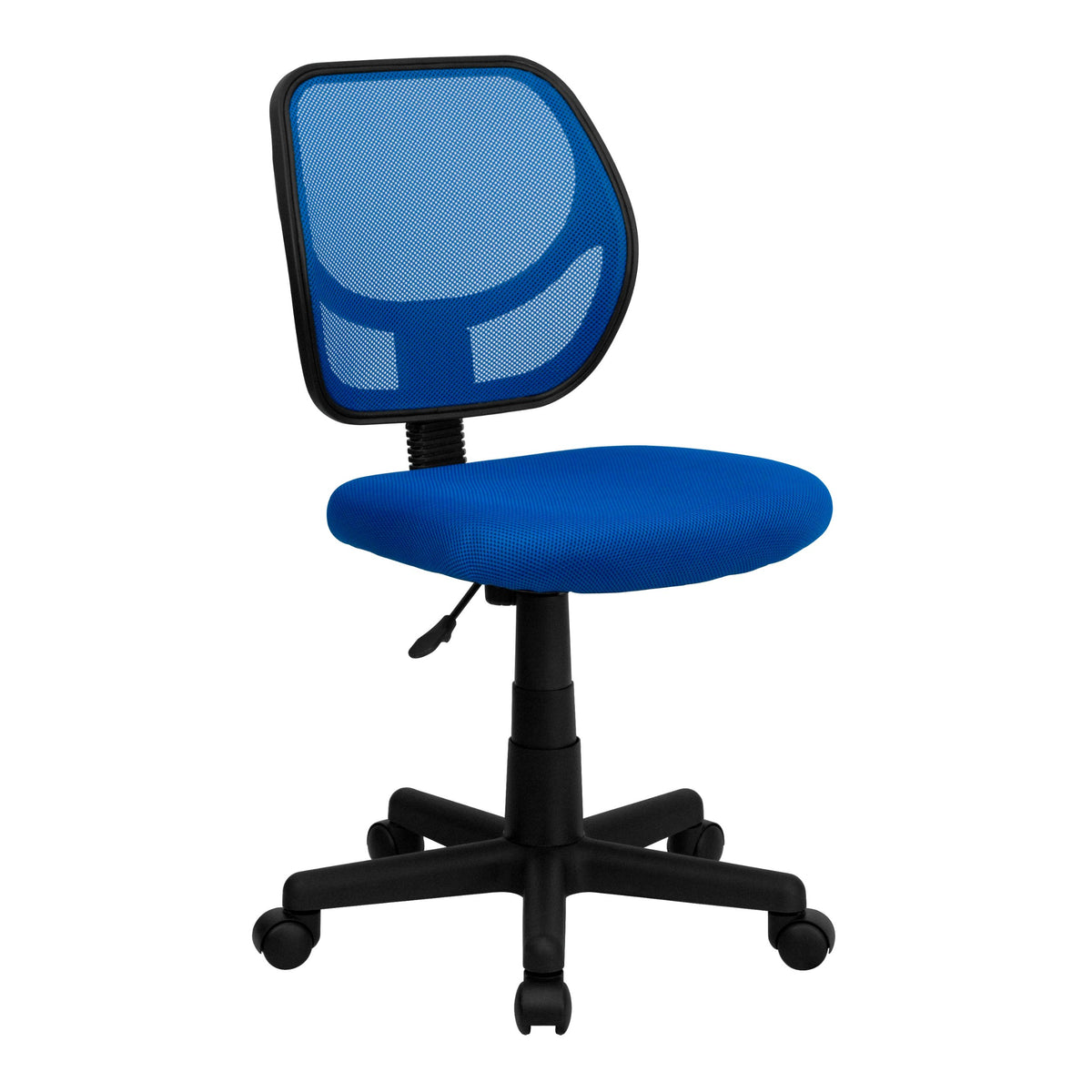 Flash Furniture Neri Low Back Blue Mesh Swivel Task Office Chair