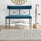Ruggable X Jonathan Adler Washable Runner Rug - Runners For Hallway, Bedroom, Entryway, Living Room & Kitchen - Stain & Water Re