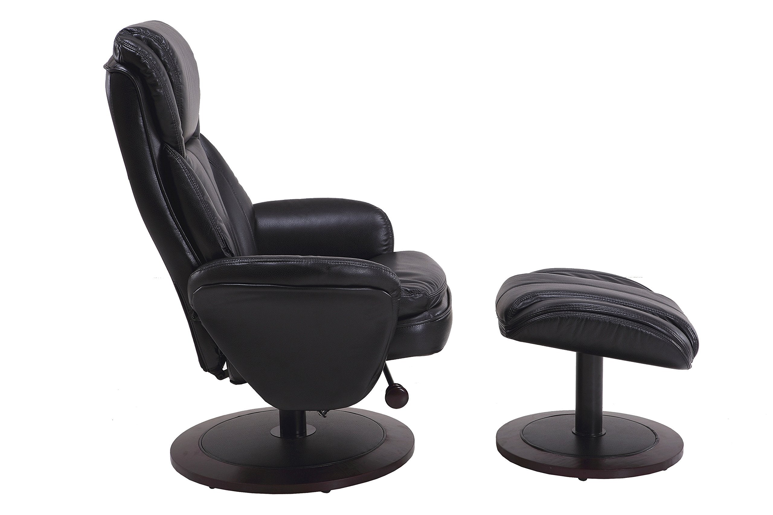 Comfort Chair By Mac Motion Norway Recliner Black Air Leather