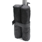 King Canopy Weight Bags For Instant Pop Up Canopy, Shelter, Sand Bags, Leg Weight, Patio, 4 Pack, Black, Inawb400