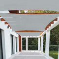 Patio Paradise 10' X 17' Sun Shade Sail Rectangle Canopy Patio Cover Sunlight Block Awning Heavy Duty Commercial Grade For Backy