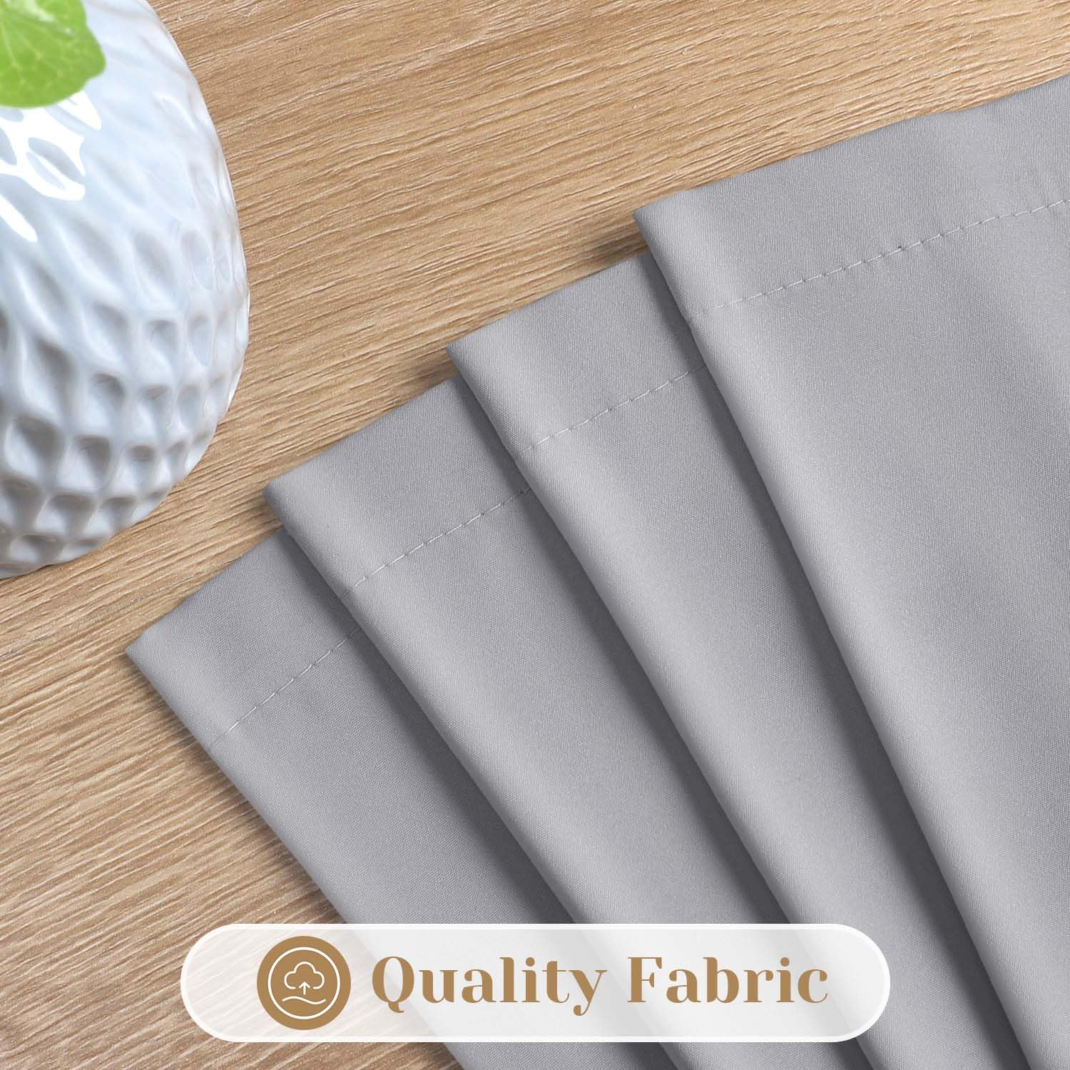 Homeideas Non-See-Through Light Grey Privacy Sheer Kitchen Curtains 30 X 24 Inches Long 2 Panels Sheer Curtains Light Filtering Bathroom Window Curtains Drapes For Bedroom Living Room