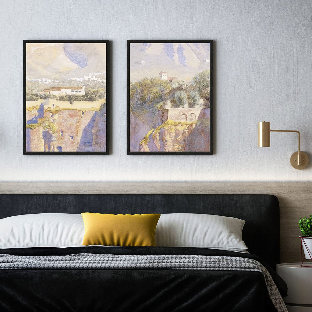 Folkor Floating Canvas Frame For 11X14 Inch Painting 0.6-0.8    Deep, 2 Pack Floater Frame For Canvas Prints, Art Frame For Wall