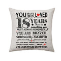 18Th Birthday Gift For Her Him 18Th Birthday Decoration Throw Pillow Cover Gifts For 18 Years Old Girls Boys Coming Of Age Inspi