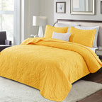 Exclusivo Mezcla Quilt Set King Size, Lightweight Vintage Quilts Bedspreads Coverlets With Pillow Shams, Soft King Quilt Bedding