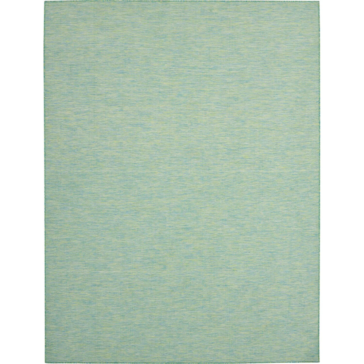 Nourison Positano Indoor/Outdoor Blue/Green 7' X 10' Area Rug, Easy Cleaning, Non Shedding, Bed Room, Living Room, Dining Room,