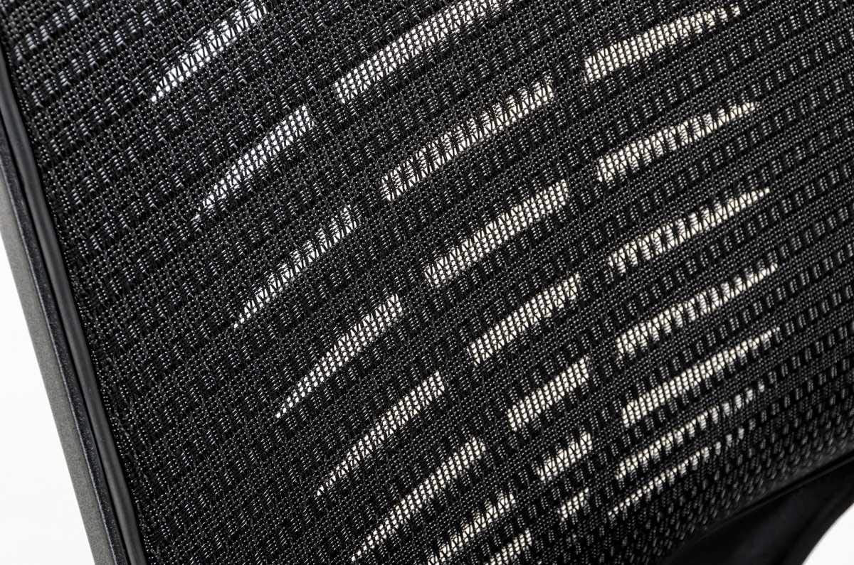 HomeRoots Furniture Modern Black Office Chair with Black Plastic Frame