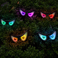 WATERGLIDE Halloween Flashing Spooky Eyes Lights, 5 Pairs Battery Operated Light Up Peeping Eyeball Auto Color Changing, for Out