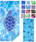 Microfiber Thin Beach Towel Lightweight Oversized 71x32 Extra Large Sand Free Towels Quick Dry for Travel Pool Camping Sports Be