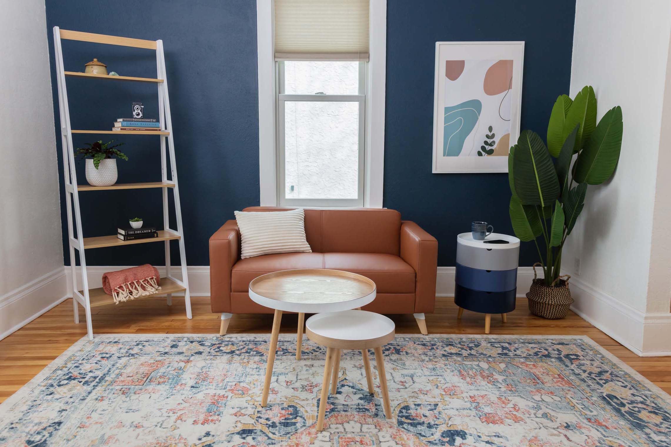 Safco EC8998BL Five Tier Ladder Shelf - Thumbnail 5