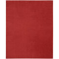 Nourison Essentials Indoor/Outdoor Brick Red 7' X 10' Area Rug, Easy Cleaning, Non Shedding, Bed Room, Living Room, Dining Room,