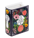 Steel Mill & Co Original Book-Shaped Decorative Vase, Ceramic Vases for Home Decor, Cute Bookshelf Decor, Unique Vase for Book L