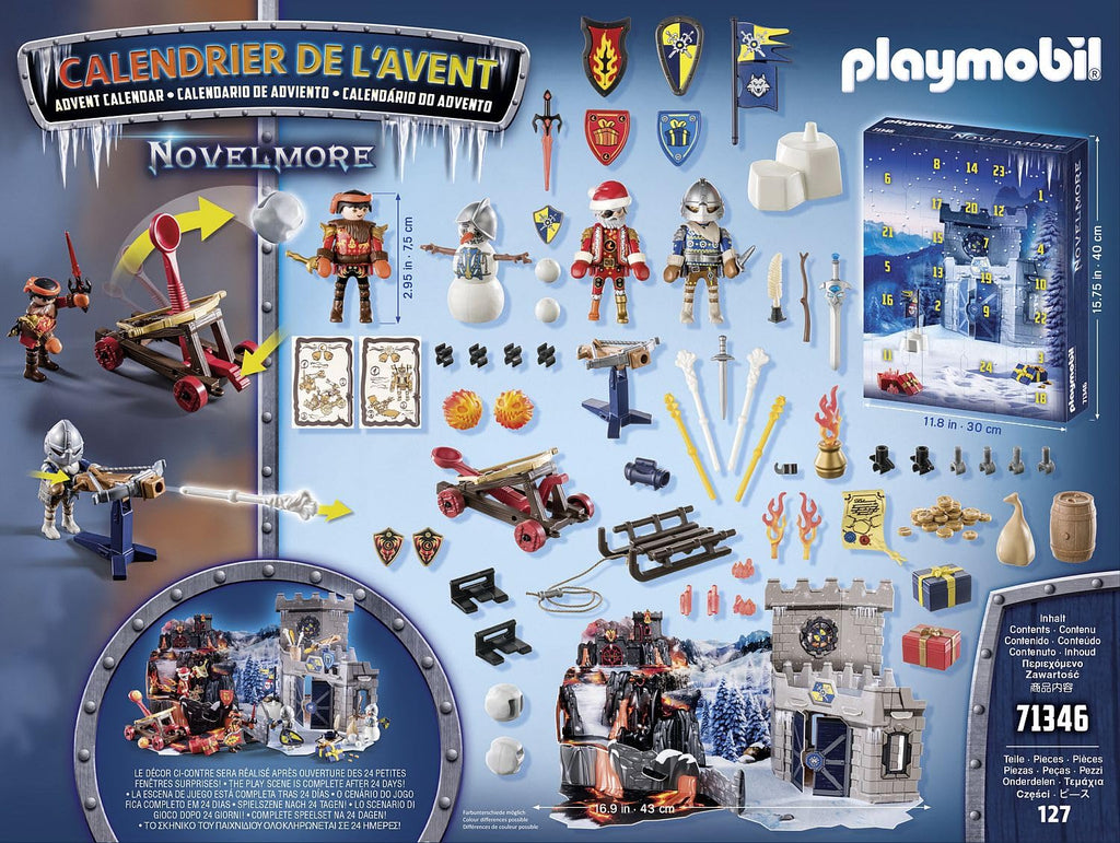 Playmobil Advent Calendar Novelmore - Battle In The Snow
