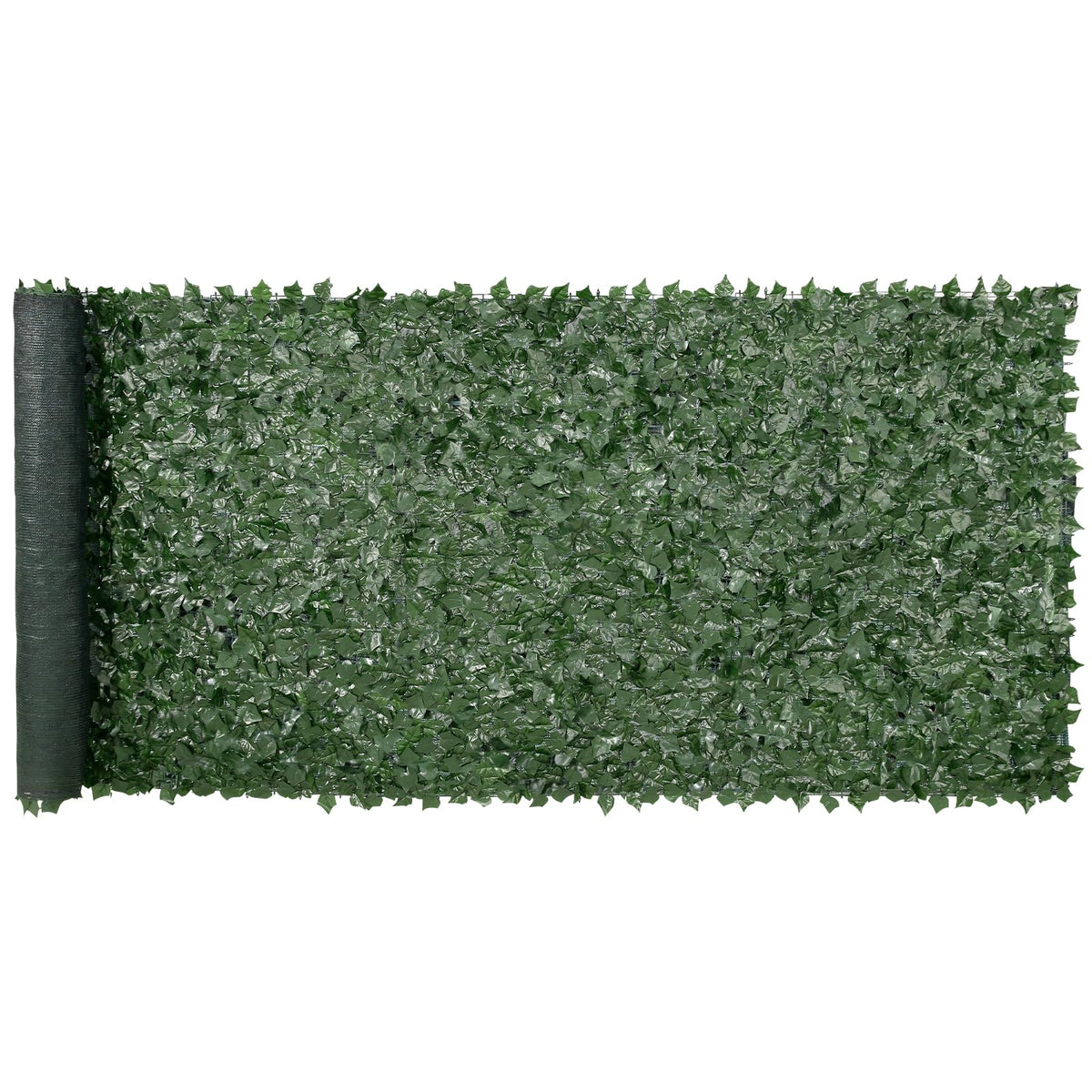 Vevor Artificial Ivy Privacy Fence Screen, 59 X 158 In Faux Ivy Vine Leaf Hedges Fence, Greenery Privacy Fence With Mesh Cloth B