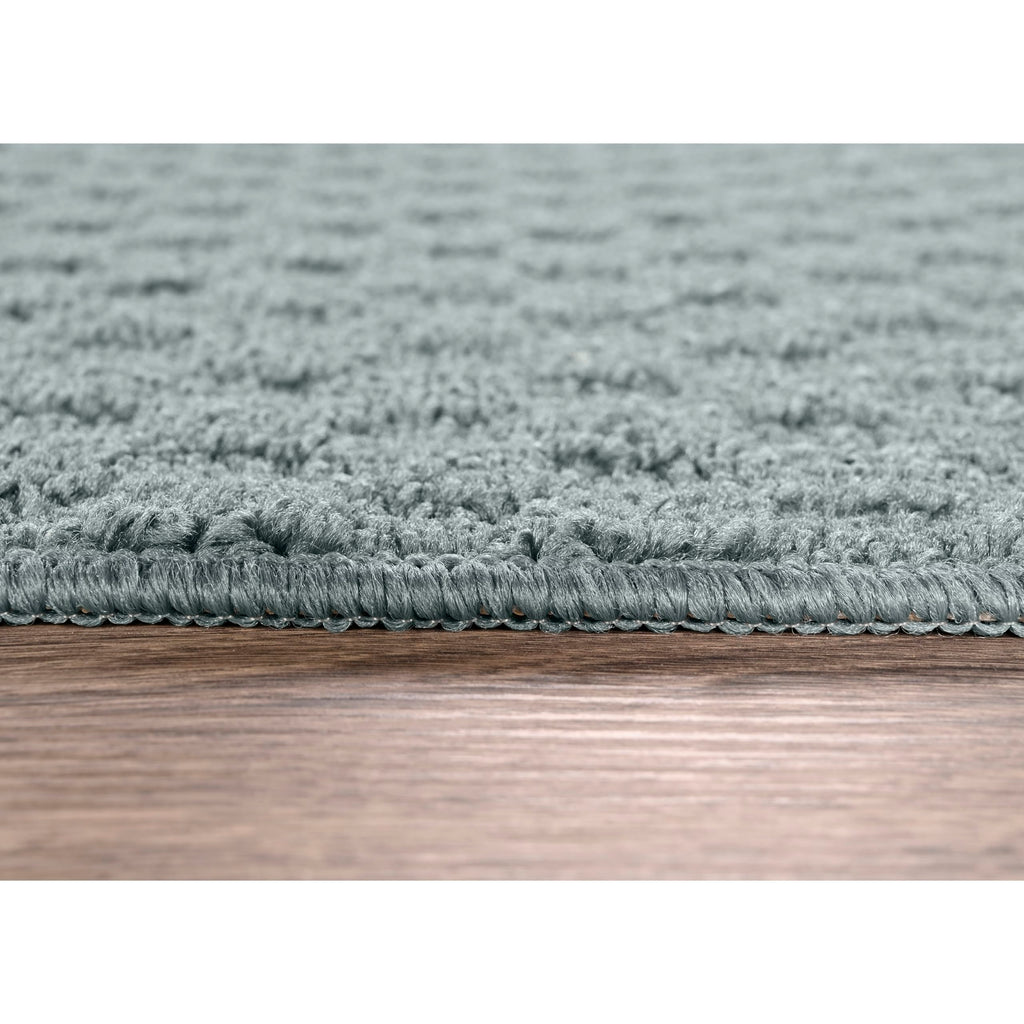 Garland Rug Town Square Sea Foam 6' X 9' Stain Resistant Indoor Area Rug
