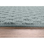 Garland Rug Town Square Sea Foam 6' X 9' Stain Resistant Indoor Area Rug
