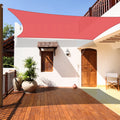 Coarbor 13'X19.99' Sun Shade Sail Outdoor Canopy Cover Rectangle Heavy Duty Shade Cloth For Backyard Yard Deck Patio Garden Outd
