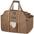 BONTHEE Firewood Carrier Bag, Waxed Canvas Log Carrier, Waterproof Extra Large Log Carrier Holder Freestanding Tote Bag for Fire
