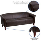 Flash Furniture HERCULES Imperial Series Brown LeatherSoft Sofa