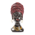 African Statue and Sculptures for Home Decorations, for Home Decor,African Figurines, for Living Room Women Statue Shelf Decor A