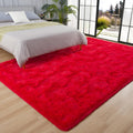 AROGAN Fluffy Rugs for Bedroom Living Room, Shag Area Rugs for Nursery Kids Girls Room, Plush Fur Rug for Playroom Dorm 4x6 Feet